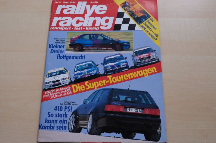 Deckblatt Rallye Racing (09/1994)